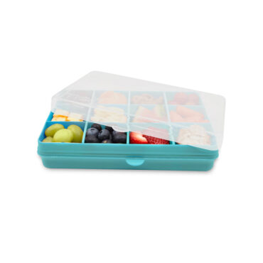 Melii Snackle Lunch Box, Large - Blue