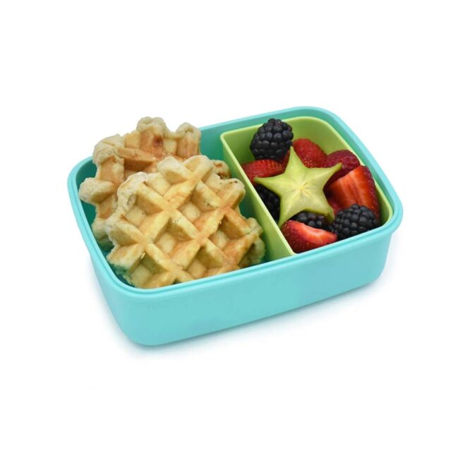 Melii Bento Box with Removable Divider - Blue