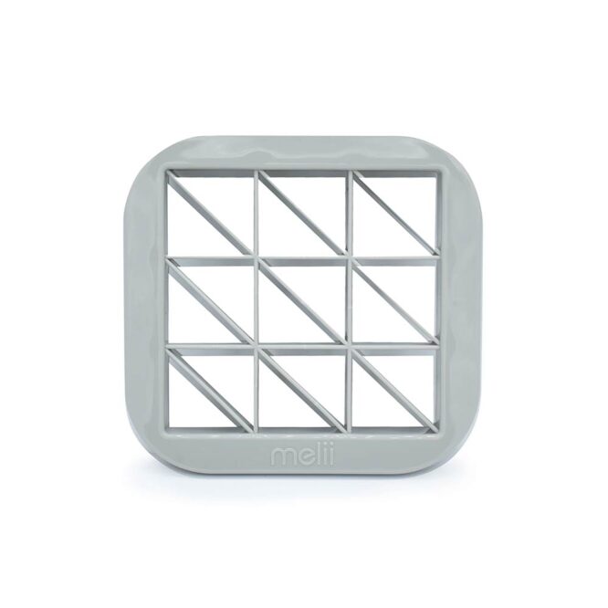 Melii Bite Size Food & Sandwich Cutter - Pink & Gray