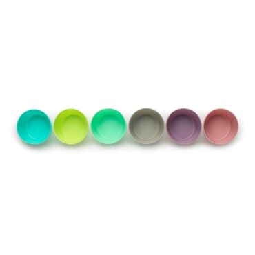 Melii Food & Muffin Reusable Silicone Cups - 6 Pcs