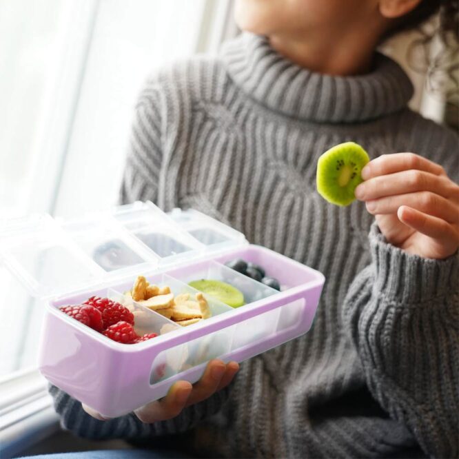 Melii Snackle Box - Pink