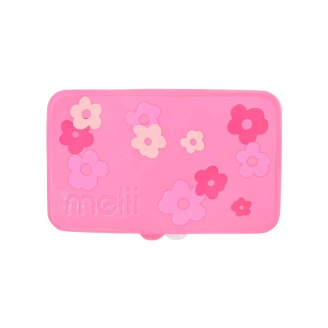 Melii Snackle Mini Lunch Box - Pink Flower