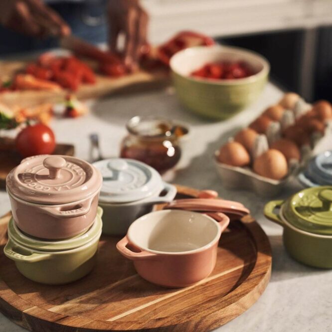 Staub Ceramic Macaron Mini Casseroles - 6 Pcs