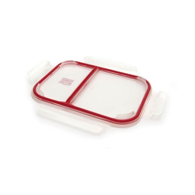 Iris Glass Lunch Box with Divider 950ml