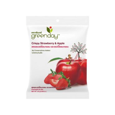 Greenday Crispy Strawberry & Apple 25g