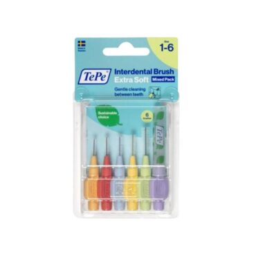 Tepe Extra Soft Interdental Brush Mixed Pack