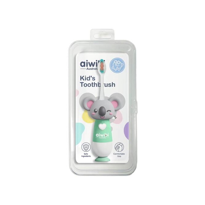 Aiwibi Baby Toothbrush (1Yrs+) Green