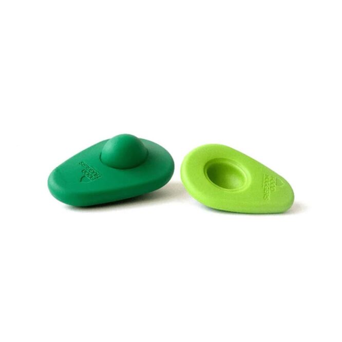 Food Huggers Reusable Silicone Avocado Savers - 2 Pcs