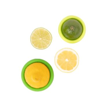 Food Huggers Reusable Silicone Citrus Savers - 2 Pcs