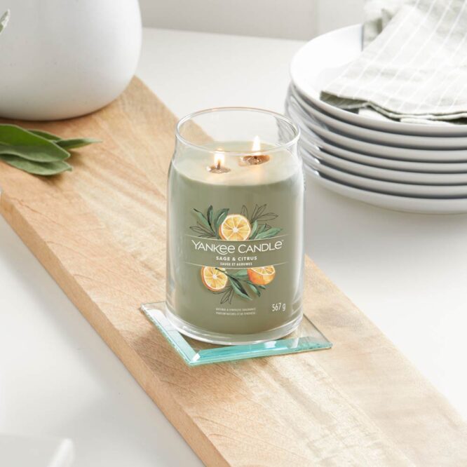 Yankee Signature Jar Candle (Large) - Sage & Citrus