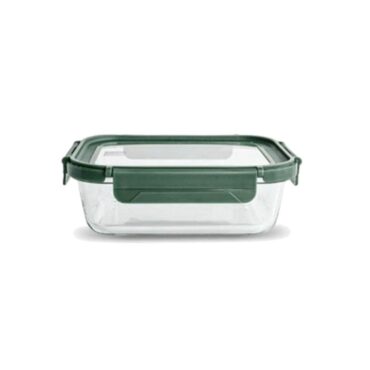 Iris Glass Lunch Box with Glass Lid 1000ml