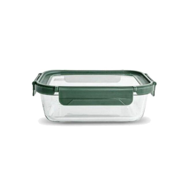Iris Glass Lunch Box with Glass Lid 1000ml