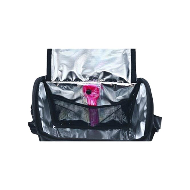 Iris Case Insulated Lunch Bag - Black