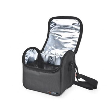 Iris Case Insulated Lunch Bag - Gray
