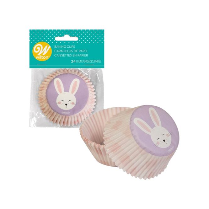 Wilton Easter Bunny Standard Baking Cup - 24 Pcs