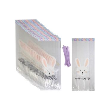 Wilton Happy Easter Bunny Treat Bag - 20 Pcs
