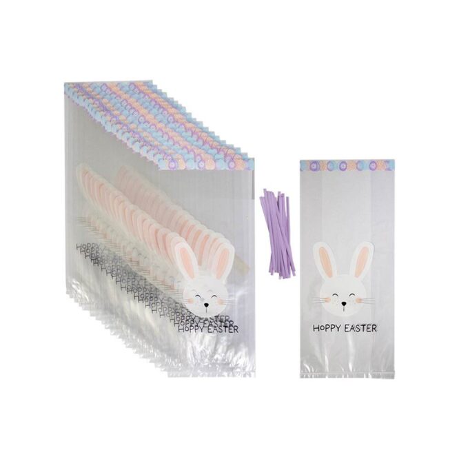Wilton Happy Easter Bunny Treat Bag - 20 Pcs