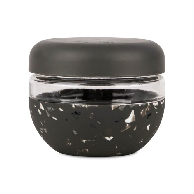 W&P Seal Tight Glass Bowl 710ml - Terrazzo Charcoal