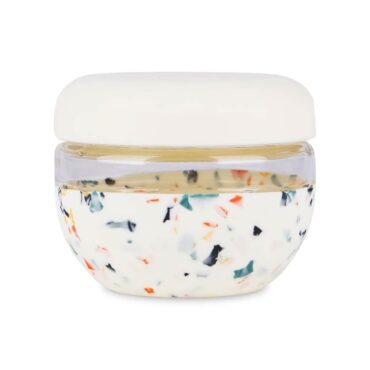 W&P Seal Tight Glass Bowl 710ml - Terrazzo Cream