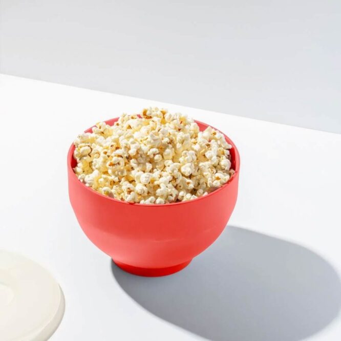 W&P Silicone Popcorn Popper - Red