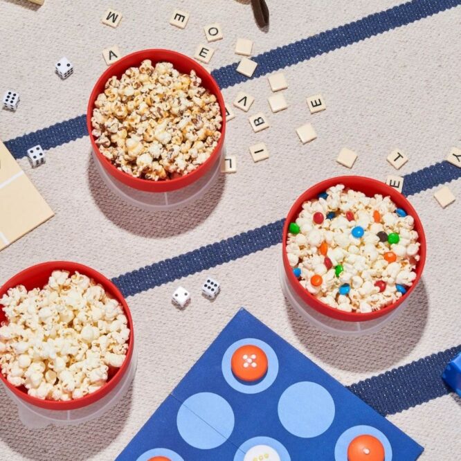 W&P Silicone Popcorn Popper - Red