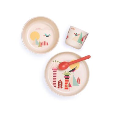 Ekobo Kids Dish Gift Set - Trees