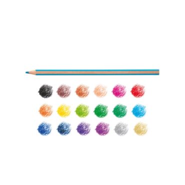 Carioca Super Color Wood - 18 Pencils
