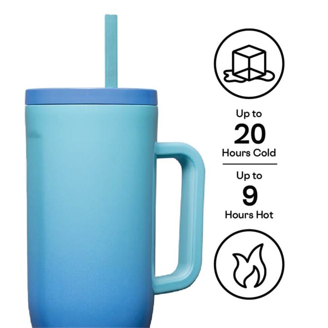 Corkcicle Cruiser Tumbler 1240ml - Boom Box Blue