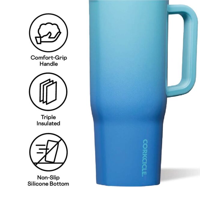 Corkcicle Cruiser Tumbler 1240ml - Boom Box Blue