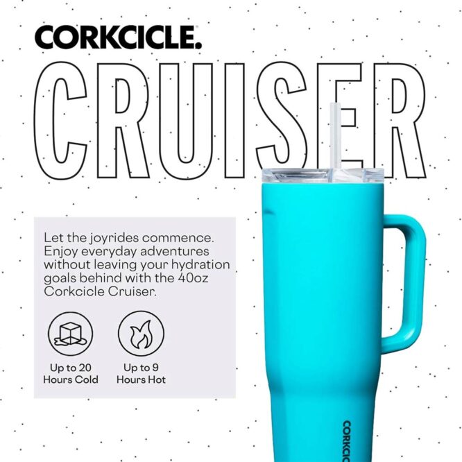 Corkcicle Cruiser Tumbler 1240ml - Capri Blue