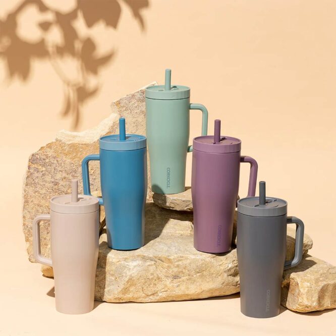 Corkcicle Cruiser Tumbler 650ml - Desert Rose