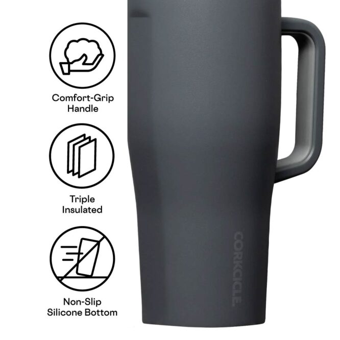 Corkcicle Cruiser Tumbler 650ml - Flint