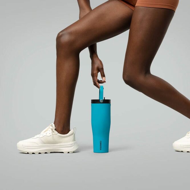 Corkcicle Go Cup XL Tumbler 890ml - Capri Blue