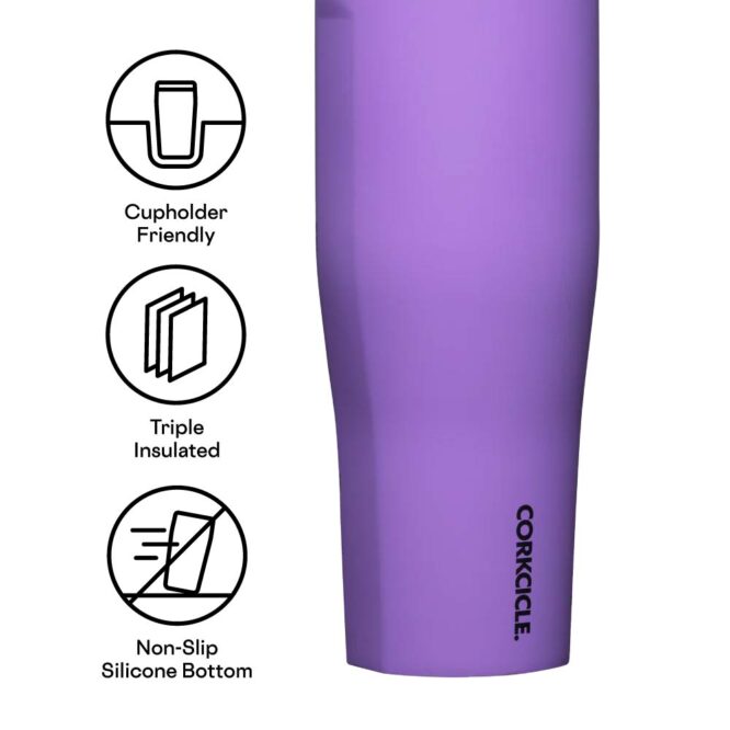 Corkcicle Go Cup XL Tumbler 890ml - Varsity Purple