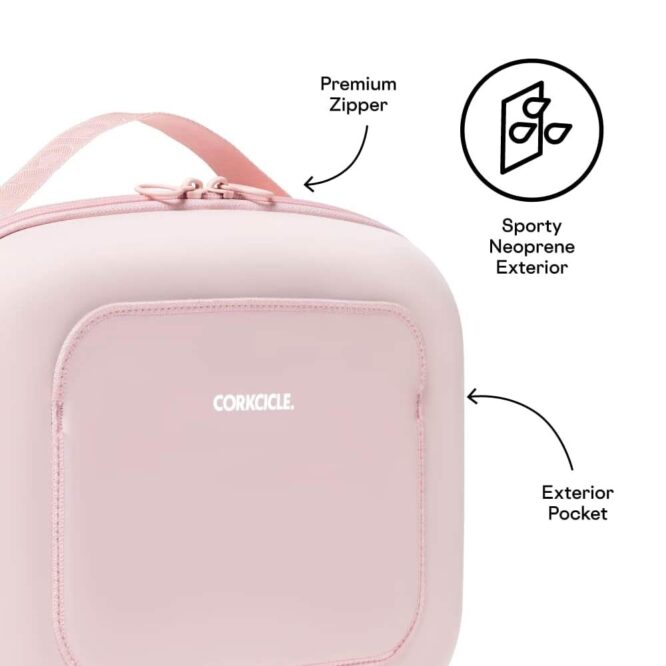 Corkcicle Insulated Lunch Pod - Rose Quartz