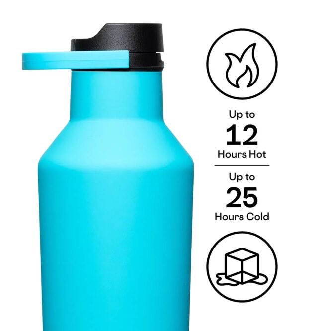 Corkcicle Insulated Sport Canteen 600ml - Capri Blue