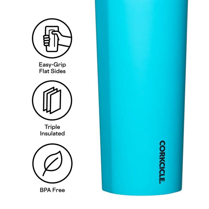 Corkcicle Insulated Sport Canteen 600ml - Capri Blue