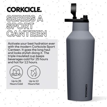 Corkcicle Insulated Sport Canteen 600ml - Hammerhead