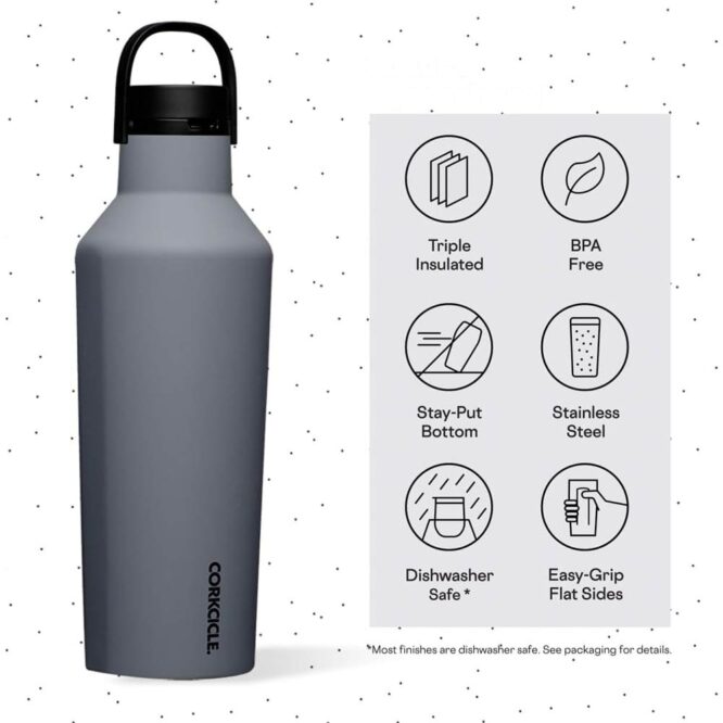 Corkcicle Insulated Sport Canteen 600ml - Hammerhead
