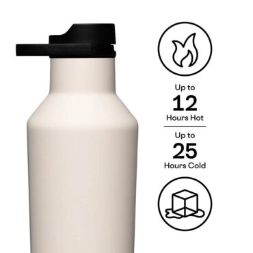 Corkcicle Insulated Sport Canteen 600ml - Latte