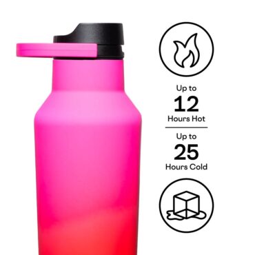 Corkcicle Insulated Sport Canteen 600ml - Sangria