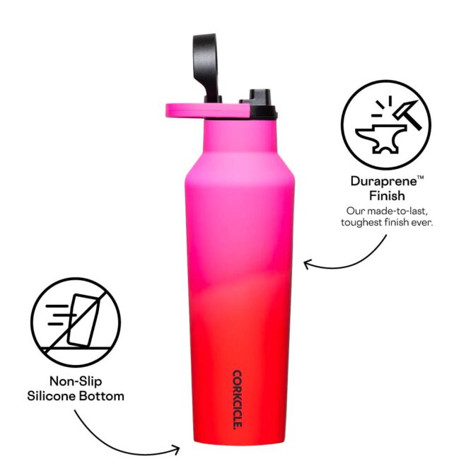 Corkcicle Insulated Sport Canteen 600ml - Sangria
