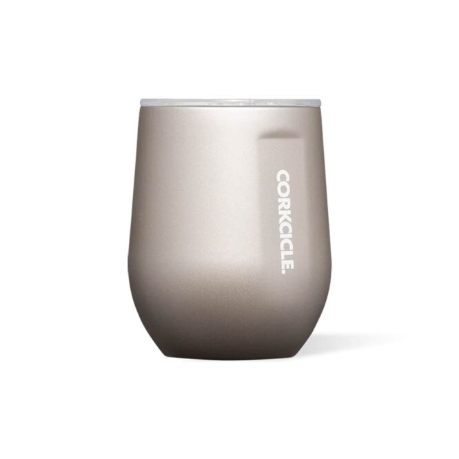 Corkcicle Stemless Cup 355ml - Latte/Oat Milk