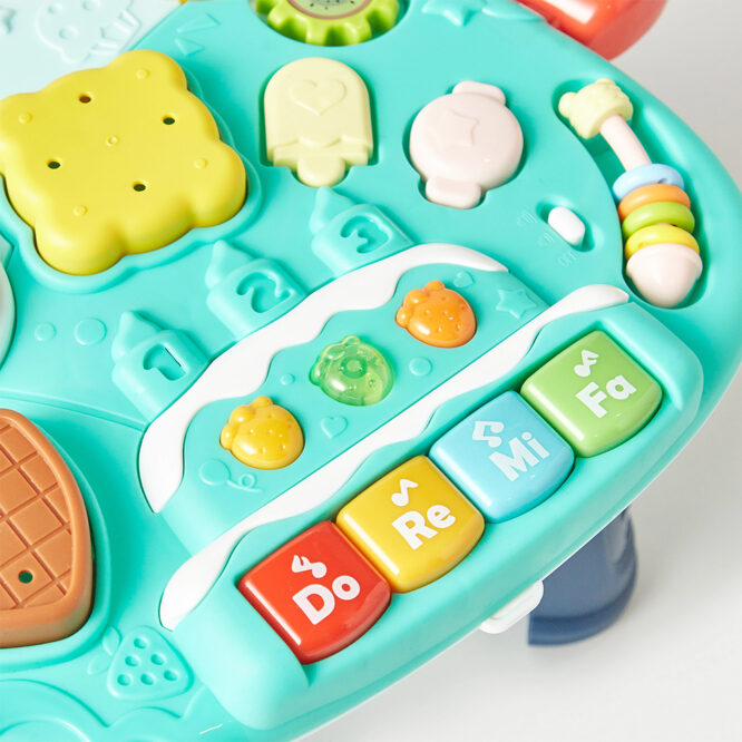 Huanger 2-In-1 Baby Music Walker - Green