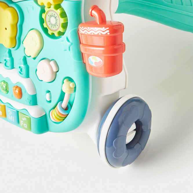 Huanger 2-In-1 Baby Music Walker - Green