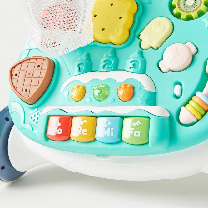 Huanger 2-In-1 Baby Music Walker - Green