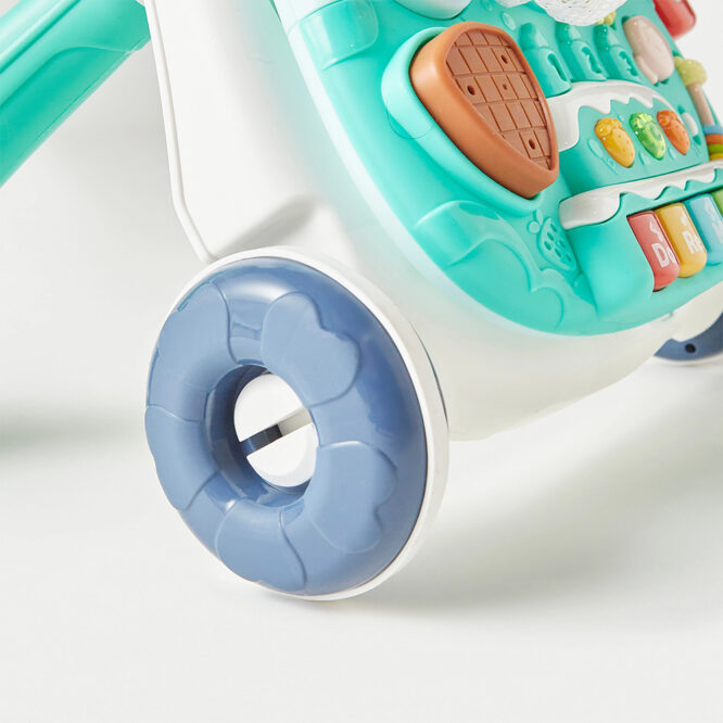 Huanger 2-In-1 Baby Music Walker - Green