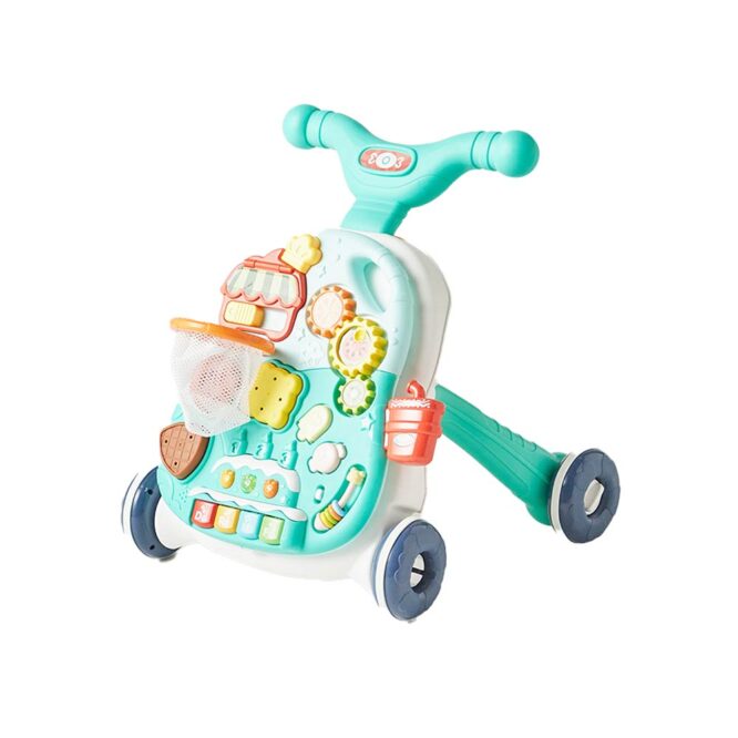 Huanger 2-In-1 Baby Music Walker - Green