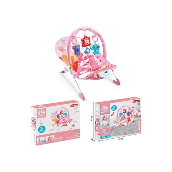 Hu-Baby Bouncer - Pink