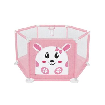 Hug Happy Child Safety Fence with 50 Balls - Pink